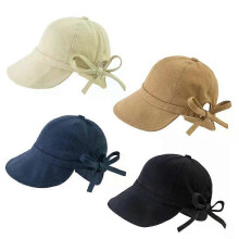 Women Summer Sunhat Foldable Outdoor Fisherman Hat Adjustable UV Protection Bucket Caps Wide Brim Ponytail