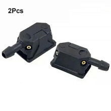 2Pcs Universal Car Windscreen Washer Wiper Blade Water Spray Jets Nozzles Mounted Onto 8mm 9mm Arm Adjusted