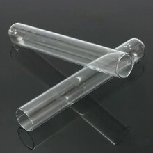 5 stuks transparante glazen reageerbuizen met U-vormige bodem voor school-/laboratoriumglaswerk Hittebestendig