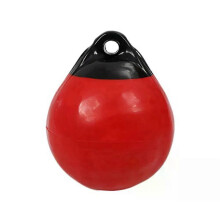 Heavy Duty PVC Boat Fender Ball Round Anchor Buoy Dock Bumper Ball Inflatable Protection Marine Mooring
