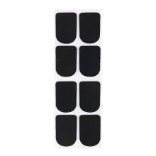 8Pcs Clarinet/Soprano Saxophone Sax Mouthpiece Patches Pads Cushions Black---08Mm