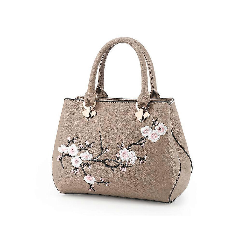 Women Handbag Fashion Tote Bag Ladies Large Shoulder Bag PU Leather Top-Handle Bag for School Work Travel Shopping-2