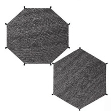 Ronde trampoline zonnescherm zonnescherm trampoline luifelhoes gaasmateriaal trampoline beschermgereedschap