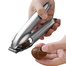 Stainless Steel Chestnut Opening Machine Nut Cracker Sheller Walnut Pliers Chestnut Cutter Opener Kitchen