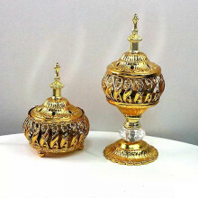 Wierookbrander met deksel, aromatherapie diffuser, metalen ambachten wierookvat, retro wierookspiraal,