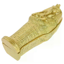Mummy Figurines Egyptian Resin Ancient Tankcrafts Insert Ornamentfigurine Box Coffin Sarcophagus Coffins