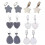 4pcs/set Tablecloth Weights with Clip Table Cloth Pendant Supplies 1