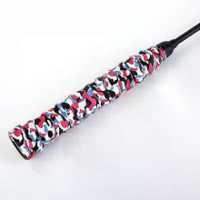 Comfortable PU Camouflage Badminton Racket Hand Glue Sweat-absorbent Wear-resistant Handle Winding Strap