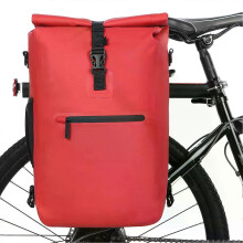 3-in-1 Waterproof Bike Pannier Bicycle Rear Rack Bag Backpack Shoulder Bag Outdoor Cycling Bag Pack