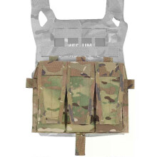New AVS Detachable Flap Front Bag M4 556 Mag Pouch MBAV Tactical Vest Triple Magazine Pocket Plate Carrier