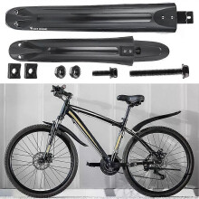 2Pcs Bike Fenders Mudguard Dustproof Bicycle Mud Guard Universal Cycling Splash Guard Splash Proof for