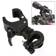 360 Rotating LED Torch Light Mount Clip Bike Flashlight Torch Mount Clamp Clip Holder Grip Bracket Bicycle