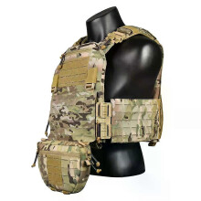 1050D Sports Hunting Dump Pouch Nylon Front Pouch of Plate Carrier Chest Rig with Molle Carrying Kit