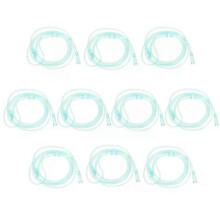 12 Pcs Disposable Nasal Oxygen Cannula Medical Pipe Home Tube