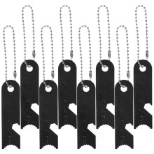 10 stuks schraper vuursteen aanstekers survival tools vuurstarter mangaanstaal magnesium strikers kamperen