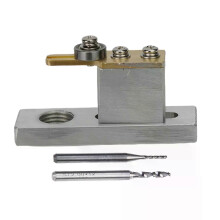 Violin Electric Wire Embedding Bracket With 2x Milling Cutter Violin Luthier Tool Electric Purfling