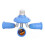 Flexible LED light Bulb Base Converters 3 in 1 E27 to E27 Lamp Base Socket Splitter LED Light Bulb Adapter 1