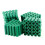 Mounting screws green 6 mm non-slip plastic dowel 100 1