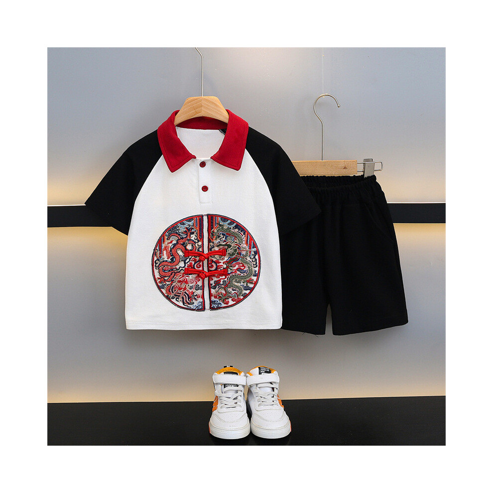 (StyleF) Cotton Soft Premium Boys Hanfu Summer Attire Lightweight Design Comfortable-image-OPC-PHKXHYK-NEW