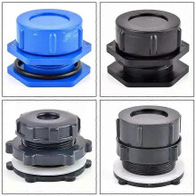 1Pc Aquarium Fish Tank Water Level Plug Manual Drain Connector Inlet Outlet Joint End Cap Garden Landscape