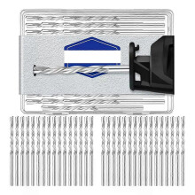 50 Pcs Drywall Bit 1/8 Inch Spiral Saw Tip Cutting Bits Drywall Guide Point Cutting Bits Tools  for