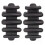 2pcs Shock Absorber Bow Limbs Compound Stabilizer Archery Vibration Damper Silencer Shock Shoot 6x35x3cm 2