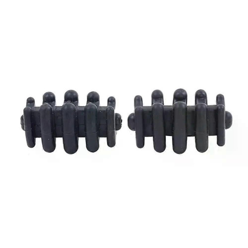 2pcs Shock Absorber Bow Limbs Compound Stabilizer Archery Vibration Damper Silencer Shock Shoot 6x35x3cm