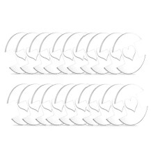 Removable Pom Poms Buttons for Hats 20PCS Pom Pom Holder Knitted Hat Making Fastener Tools Pompom