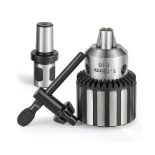 Super Heavy Duty 1/2 Inch (1-13mm) Magnetic Drill Chuck with 3/4 Inch Weldon Shank Adapter