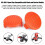 Weed Wacker Bump Cap Replacement RC-100-P Spool Cap Covers and Spring for BLACK+DECKER AFS Trimmer 2