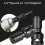 Drill Chuck Converter Socket Adapter Hex Shank 1/2Drive To 1/4 Impact Drilling Bits Driver Quick Load 2