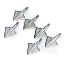3/6/12pcs 125/150grain Fixed 2 Blades Broadhead Arrowhead Solid For Archery Outdoor Hunting Accessories