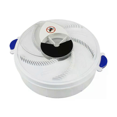 (USBCharging)Automatic Fly Control Repeller 1200mAh Insect Pest Catcher High Efficiency Rotating Fly