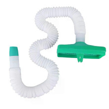 (Green)Universal A/C Outlet Hose Car Air Conditioning Outlet Hose Air Vent Extension Hose Auto Seat