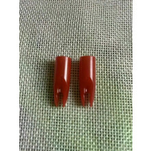 (red)30pcs ID 7mm Arrow Nocks Archery Arrow Nocks For Fiberglass Arrows Shaft Shooting Hunting