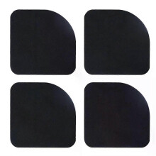 4 stuks anti-vibratie pads vilt schokbestendig mat vierkant universeel stil draagbaar multifunctioneel