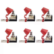 M8 Terminal Mount 30A-300A Waterproof Fuse Block with 58V Ring Fuse Ignition Protection for Boat Truck