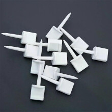 (10pcsBlack)10PCS 54cm Outdoor Target Nail Plastic Archery Aim Fixed for Target Papers Shooting Target