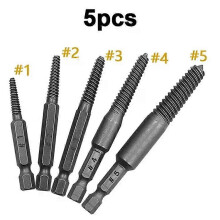 (10pcs)10pc Hexagonal Shank Broken Head Screw Extractor Screw Broken Head Screwdriver for Taking out