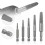 (10pcs)10pc Hexagonal Shank Broken Head Screw Extractor Screw Broken Head Screwdriver for Taking out 2