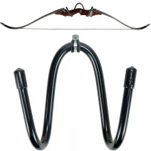 Bow Hanger Display Flexible Archery Rack Bow Wall Mount Holder Wall Hook Stand for Your Bow Rubber