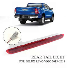 NewDynamic derde remlicht achterlicht remlicht voor Toyota Hilux Revo Vigo 2015 rode behuizing
