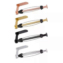 Paper Towel Holder Easy Tear Wall Mount Under Cabinet Aluminum Alloy Paper Roll Holder Adhesive Or