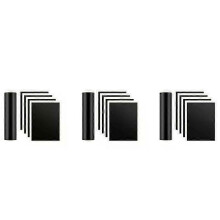 12 PCS Black Laser Engraving Marking Paper  39X27cm Laser Color Engraving Paper For Metal  Glass  Ceramics