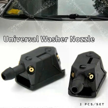 2Pcs Universal Car Windscreen Washer Wiper Blade Water Spray Jets Nozzles Mounted Onto 8mm 9mm Arm Adjusted