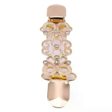 (goud)Eendenbek Gesp Sjaal Clip Kleding Creatieve Legering Diamant Versieringen Trui Eendenbek