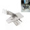 Sewing Machine Hemming Device Double Fold Bias Binding Right-Angle Edging Pull Tube Four Fold Pull Tube 1