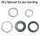 2Pcs/Pack Circular Saw Ring 20-30mm Circular Saw Blade Reduction Ring Washers Bore Conversion Gasket 1