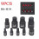 9Pcs Hex Screwdriver Bit 1/4 3/8 1/2Inch Hex Shank Drive Socket Screw Driver Bits Hand Tools H6 H7 H8 1