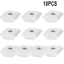 10Pcs Solar Panel Mounting Brackets Clamp Aluminum Alloy For Framed Panels PV Bracket Solar Panels Tools
